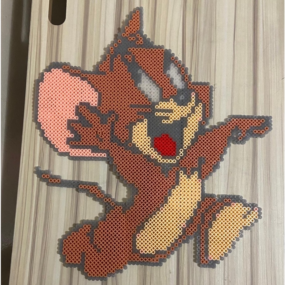 Jerry made out of Pearler beads